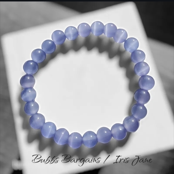 Purple Opal Bracelet - 8mm - Picture 3 of 3